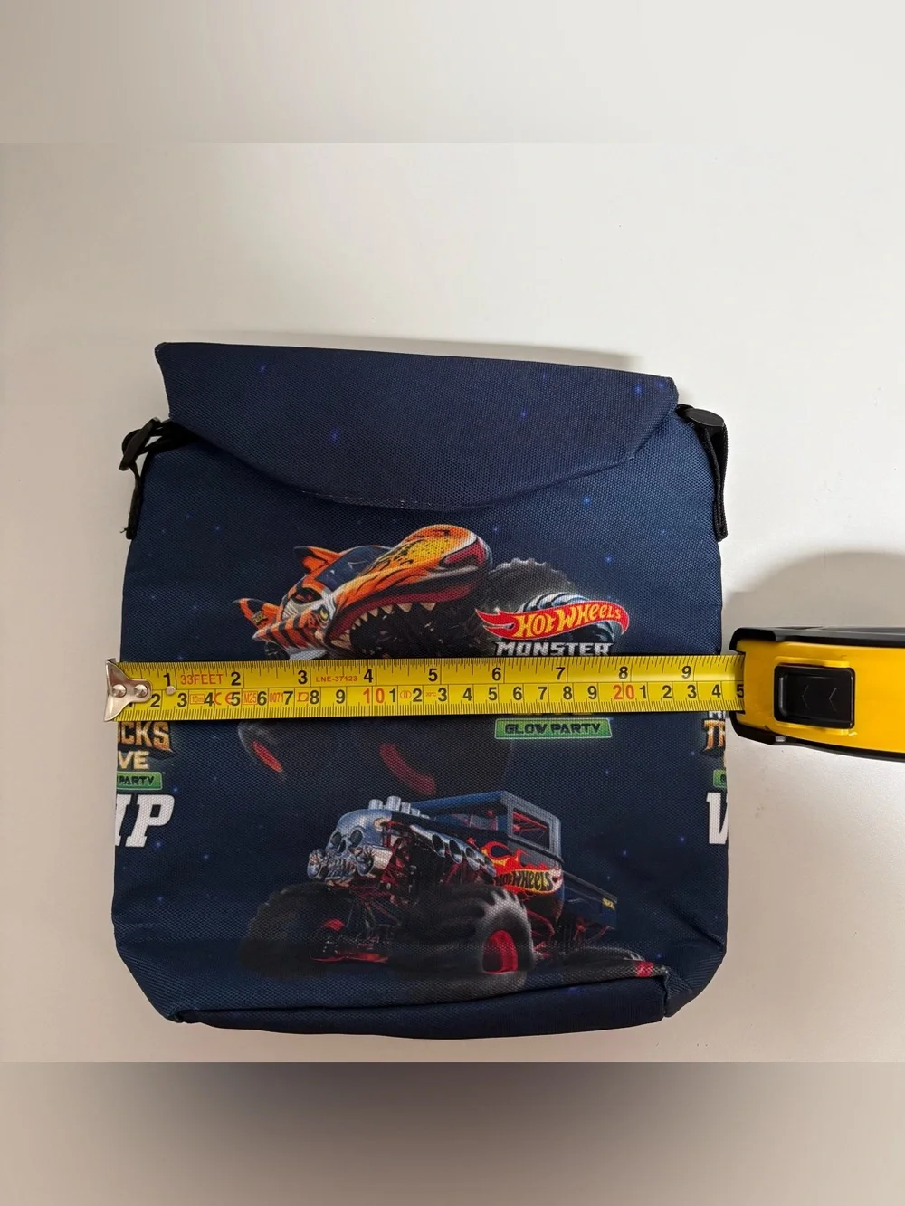 Navy Monster Trucks Live Shoulder Bag
